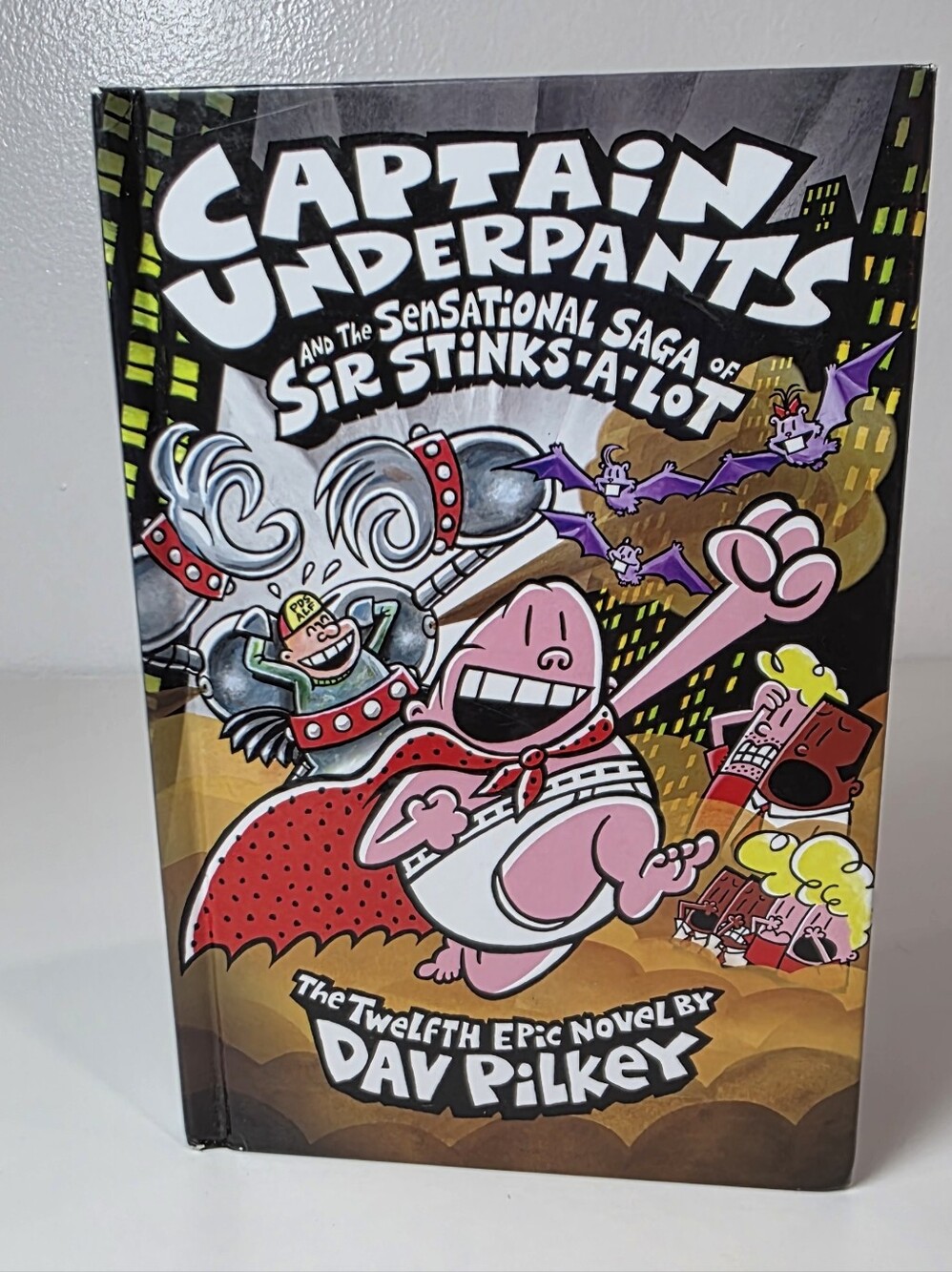 Captain Underpants and the Sensational Saga of Sir Stinks-a-lot 2015 Hardcover